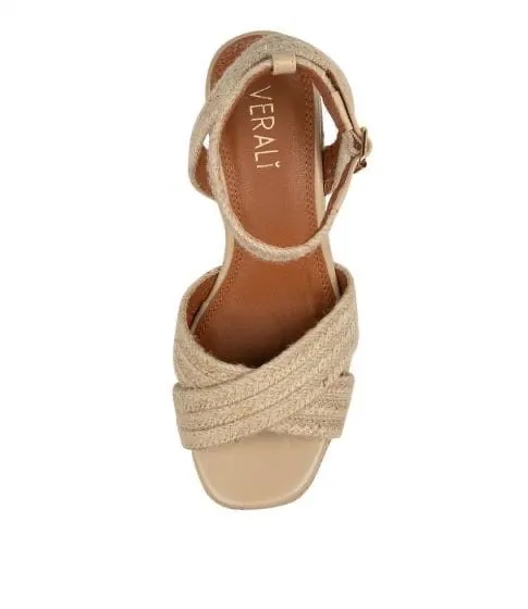 VERALI CALLIE ROPE WEDGES, NATURAL