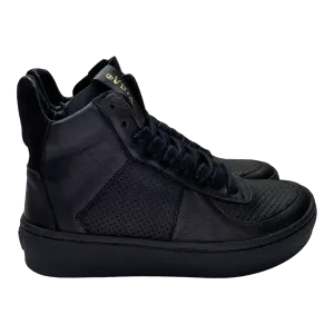 VIBAe Berlin bio leather sneakers, black | 35