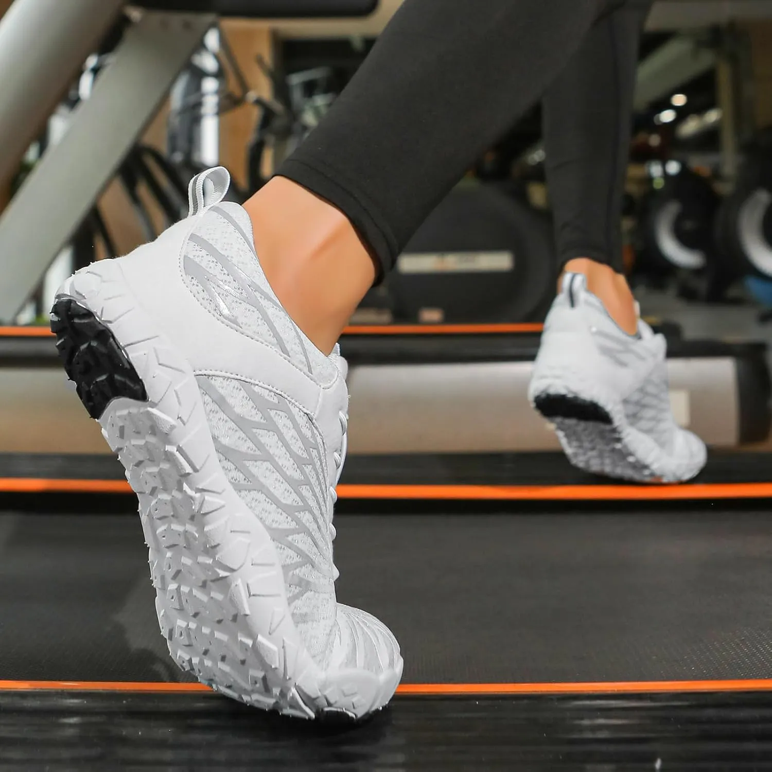 Waterproof Hiking Shoes for Women Men Wide Toe Box Comfortable Athletic Footwear Healthy Non-Slip Barefoot Shoes Breathable Lightweight Shoe Summer Workout Running Sneakers Unisex