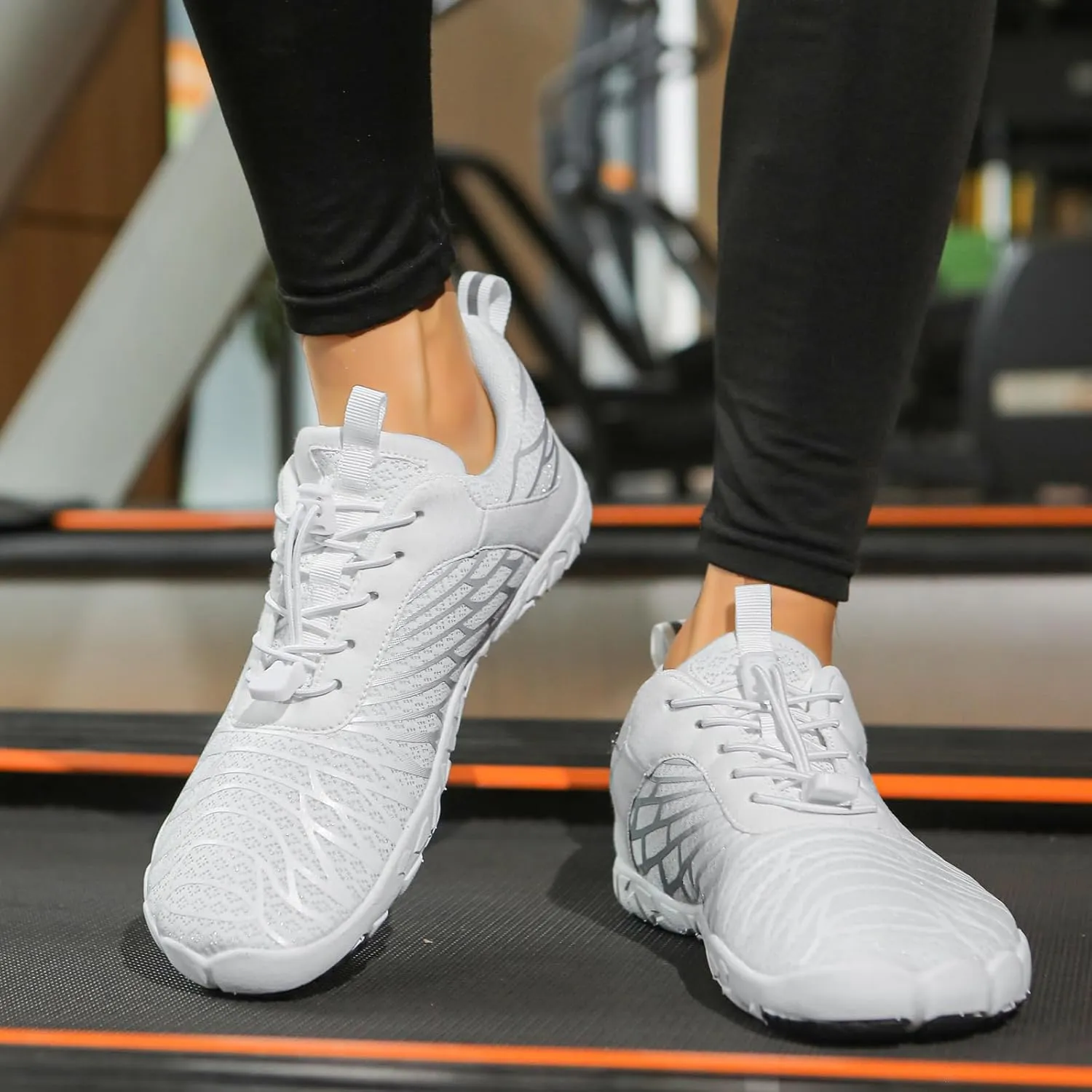 Waterproof Hiking Shoes for Women Men Wide Toe Box Comfortable Athletic Footwear Healthy Non-Slip Barefoot Shoes Breathable Lightweight Shoe Summer Workout Running Sneakers Unisex