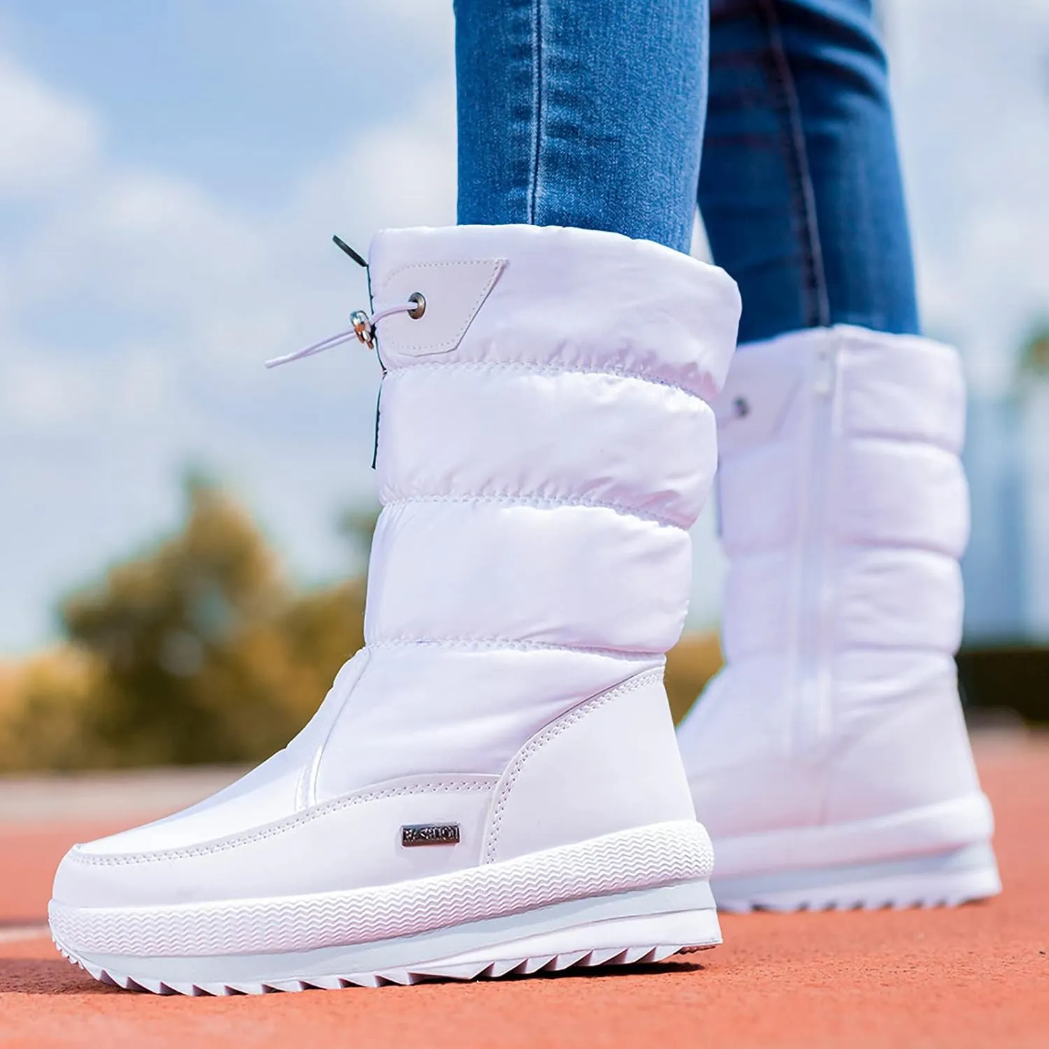 Winter Boots for Men and Women, Waterproof Warm Lined Snow Boots Winter Shoes Men's Snow Boots, Winter Hiking Shoes for Cold Weather Hiking Working Camping