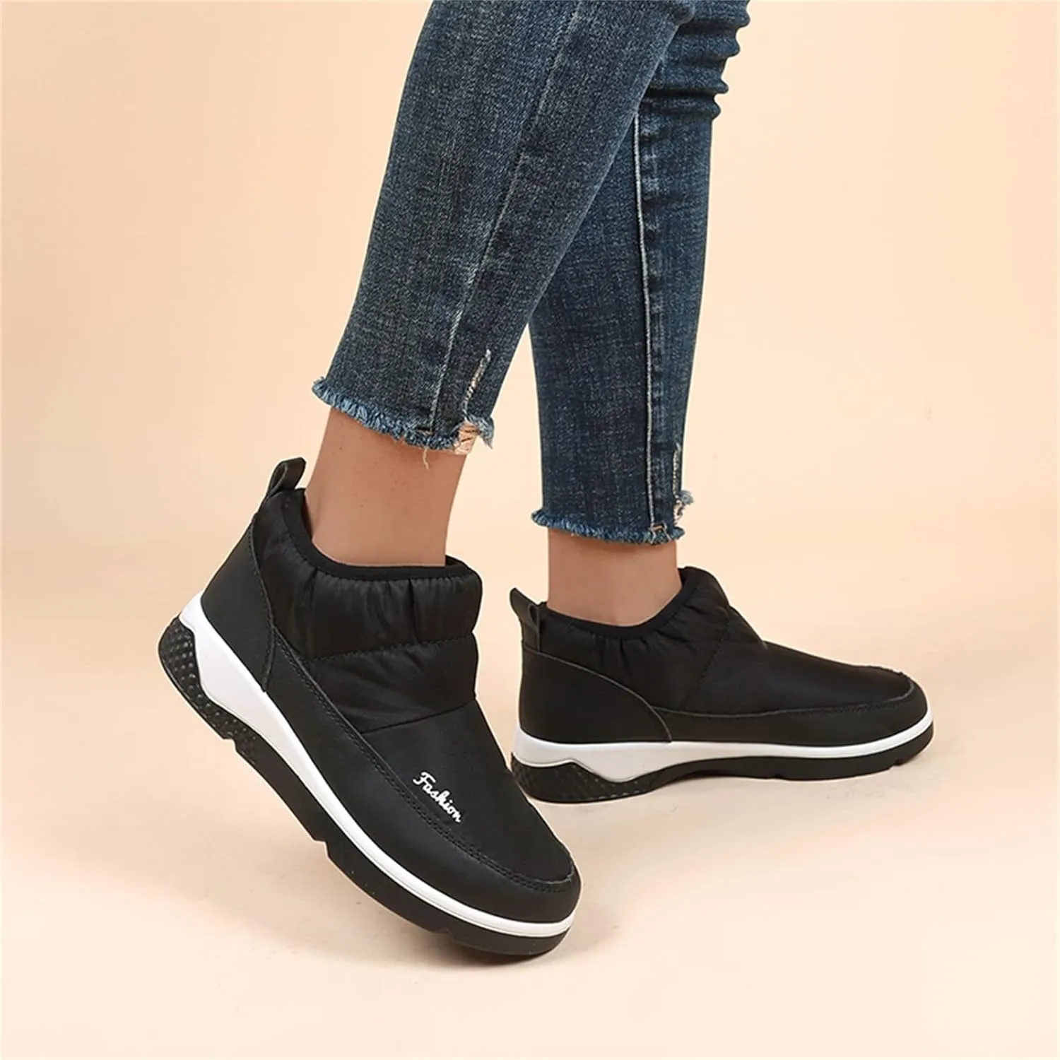Winter Boots for Women Wide Width 11 Short Waterproof Winter Boots for Woman Womens Winter Boots Waterproof Warm Woman Winter Boots Knee High Wide Calf Snow Shoes for Women Extra Wide