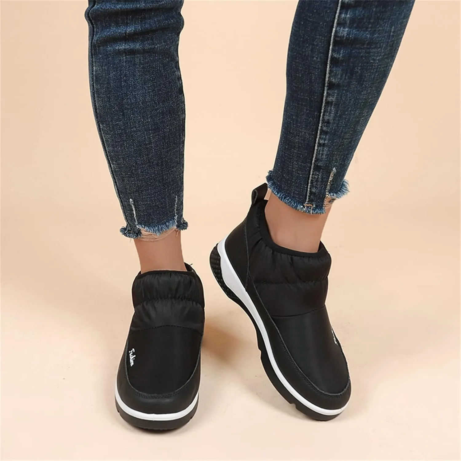 Winter Boots for Women Wide Width 11 Short Waterproof Winter Boots for Woman Womens Winter Boots Waterproof Warm Woman Winter Boots Knee High Wide Calf Snow Shoes for Women Extra Wide