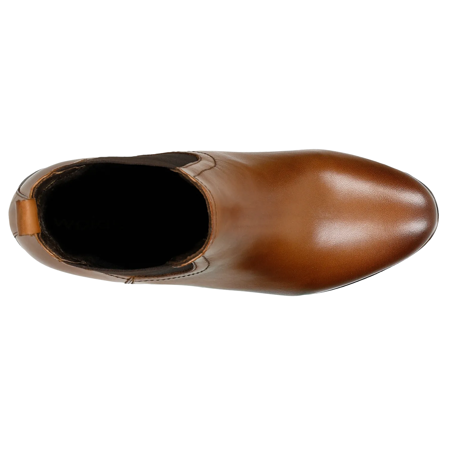 Wojas Brown Leather Ankle Boots | 5506052