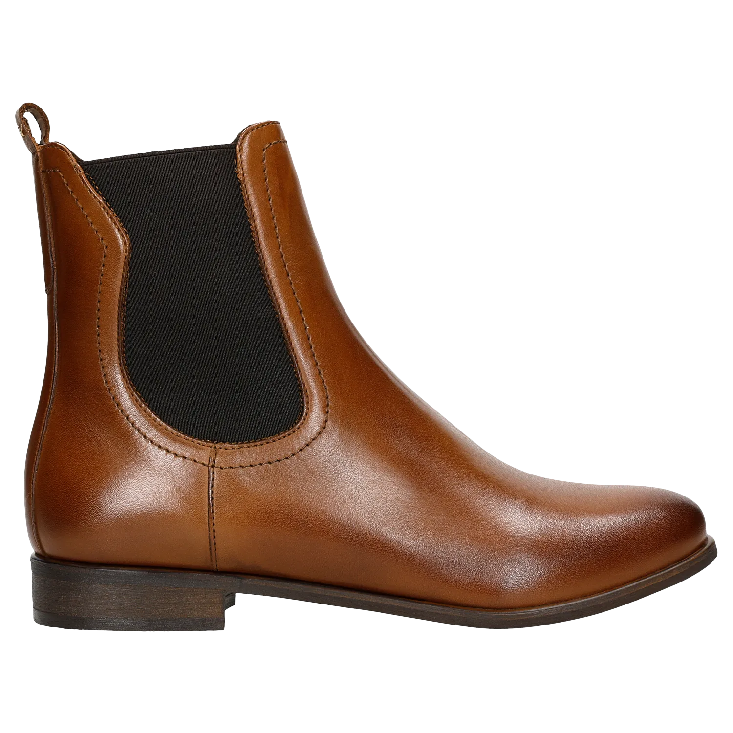 Wojas Brown Leather Ankle Boots | 5506052