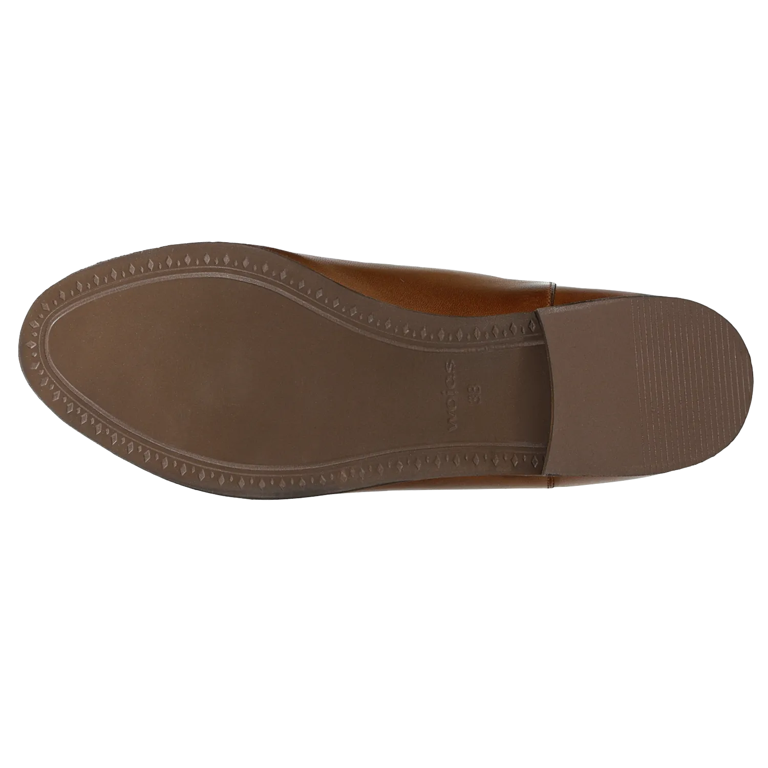 Wojas Brown Leather Ankle Boots | 5506052