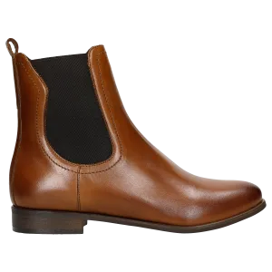 Wojas Brown Leather Ankle Boots | 5506052