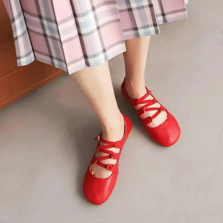 Women Preppy Style Mary Jane Pumps Square Toe Low Block Heels