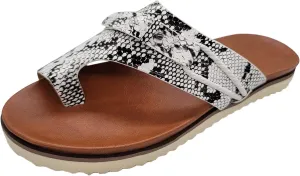 Women's Flat Sandals Non Slip on Casual Summer Beach Shoes Women's Beach Flip Flops Flip Flops Arch Support