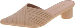 Women's Mule Slippers, Casual Pointed High Heels, Bride's Party Backless Loafers Sandals
