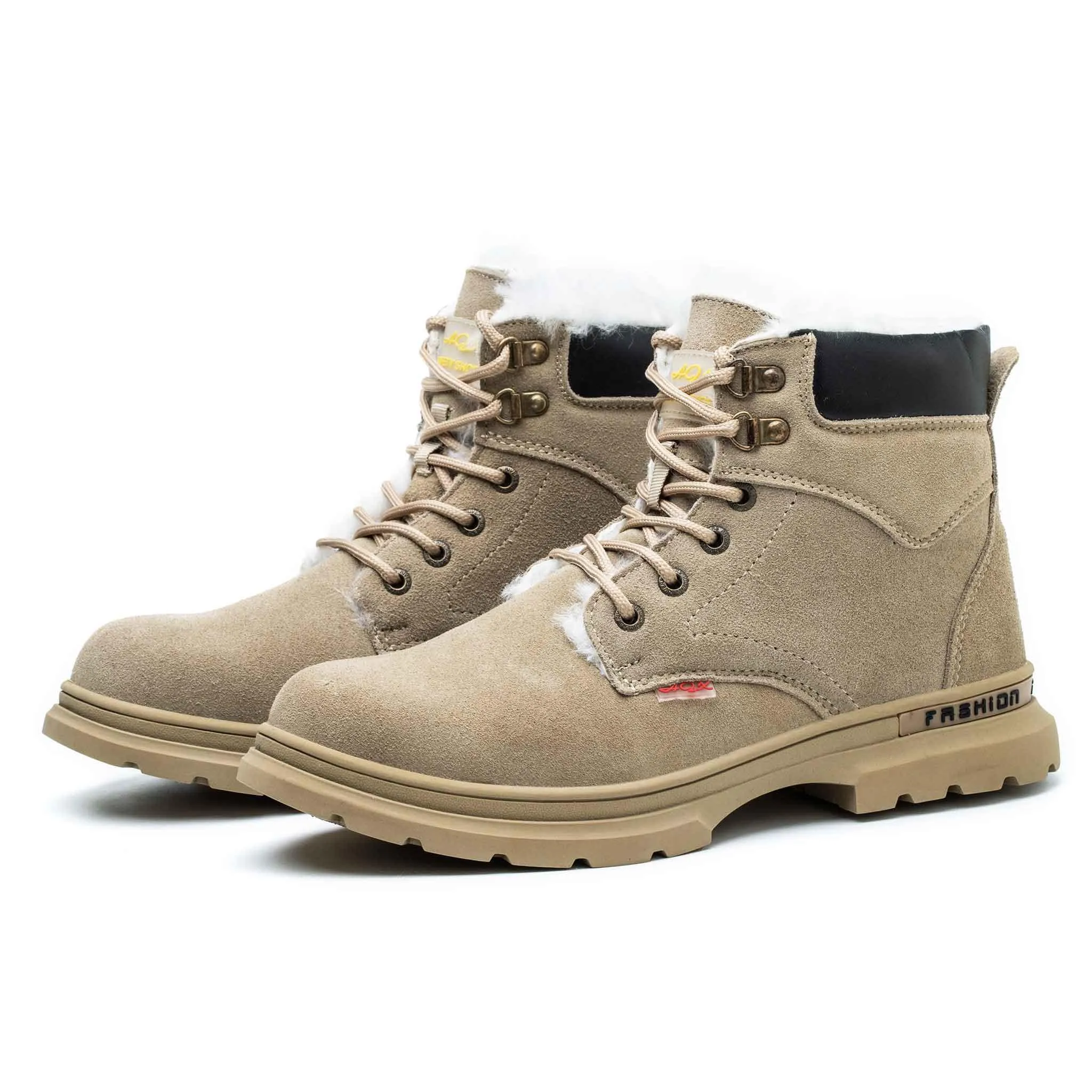 Women's Steel Toe Winter Boots - Fleece Lined | B246