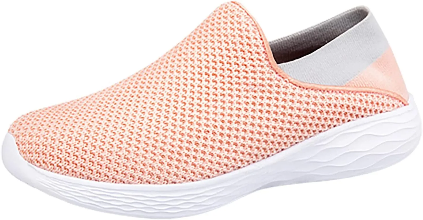 Womens Tennis Shoes Size 11 Wide Width Slip On Walking Shoes for Senior Women Comfortable Casual Shoes for Women Size 5.5 Womens Sneakers Size 11 Wide Width Zapatos para Mujer Comodos De Fiesta