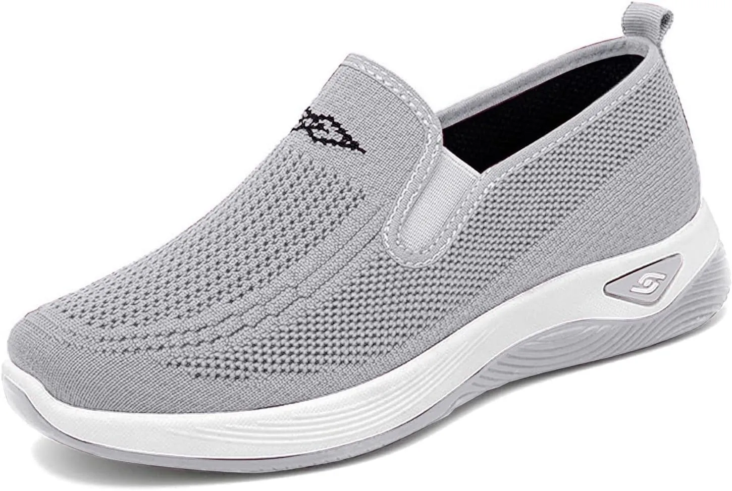Women's Walking Shoes Slip On Comfort Orthopedic Breathable Go Walking Mesh Athletic Running Sneakers Shoes