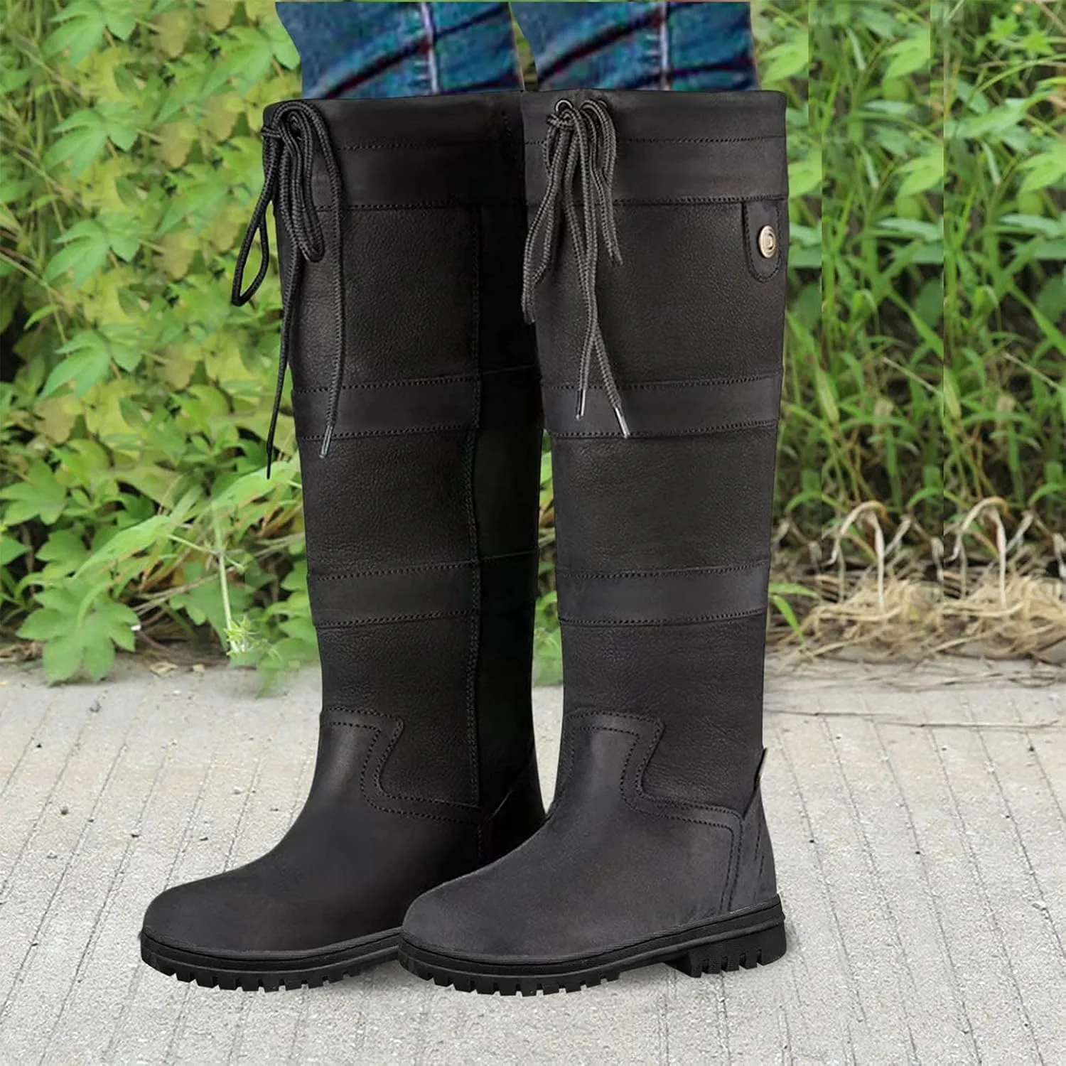 Womens Winter Boots Waterproof Hiking Boots Work Warm Boots Fleece Trekking Snow Boots Womens Winter Shoes