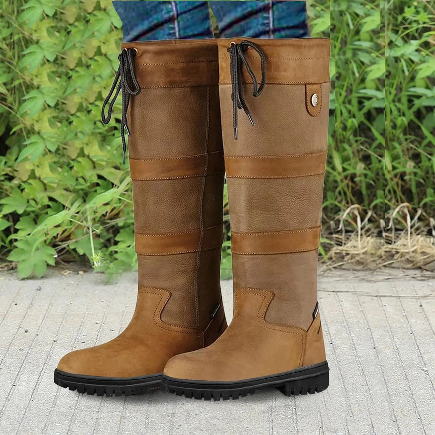 Womens Winter Boots Waterproof Hiking Boots Work Warm Boots Fleece Trekking Snow Boots Womens Winter Shoes