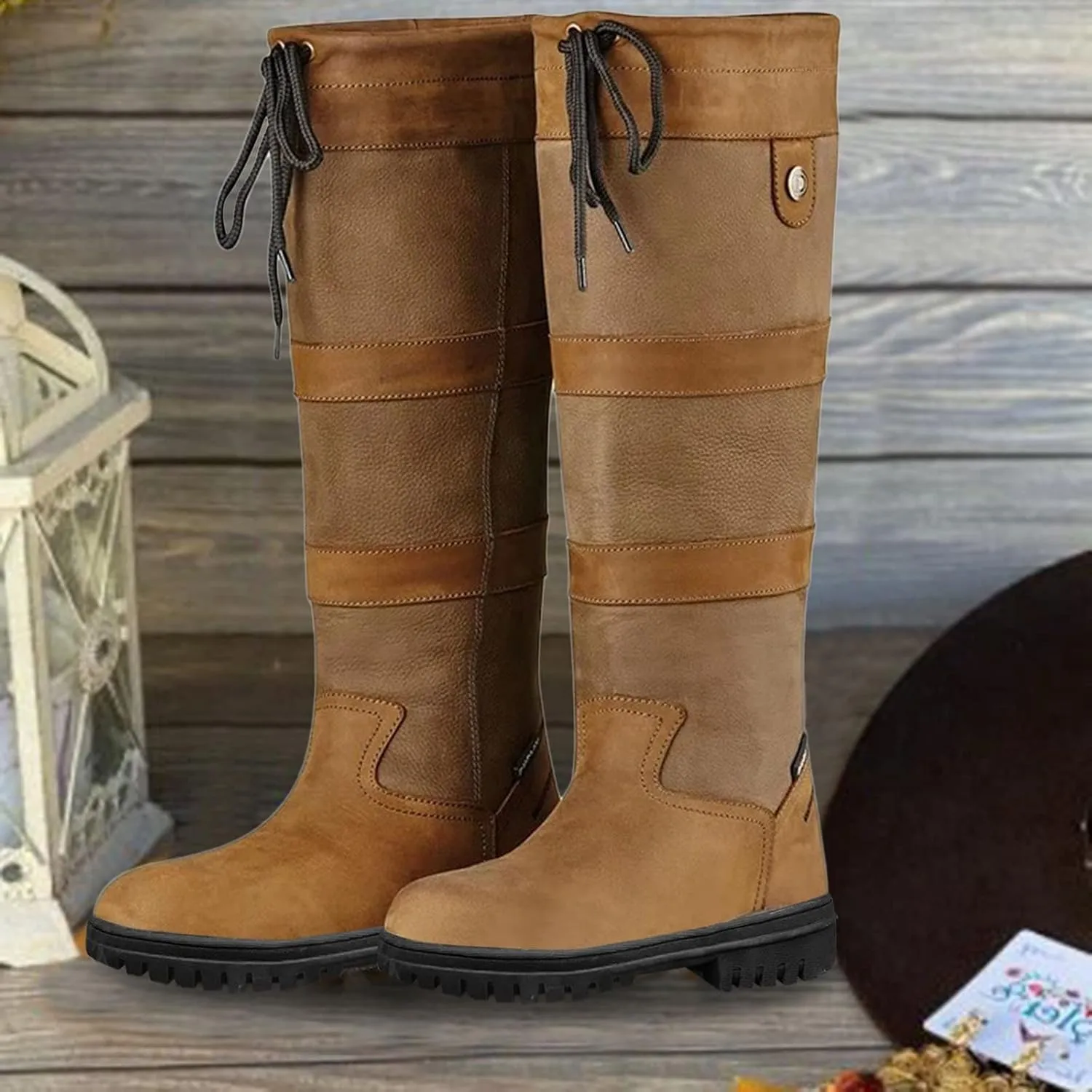 Womens Winter Boots Waterproof Hiking Boots Work Warm Boots Fleece Trekking Snow Boots Womens Winter Shoes