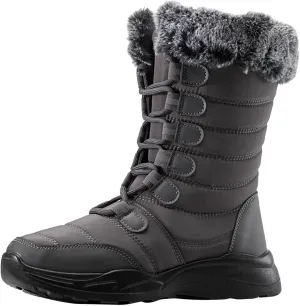 Women's Winter Boots Wide Width Leather Ankle Boots for Women Low Heel for Winter Womens Boots Winter Snow Shoes for Women Snow Boots Women Wide of Today
