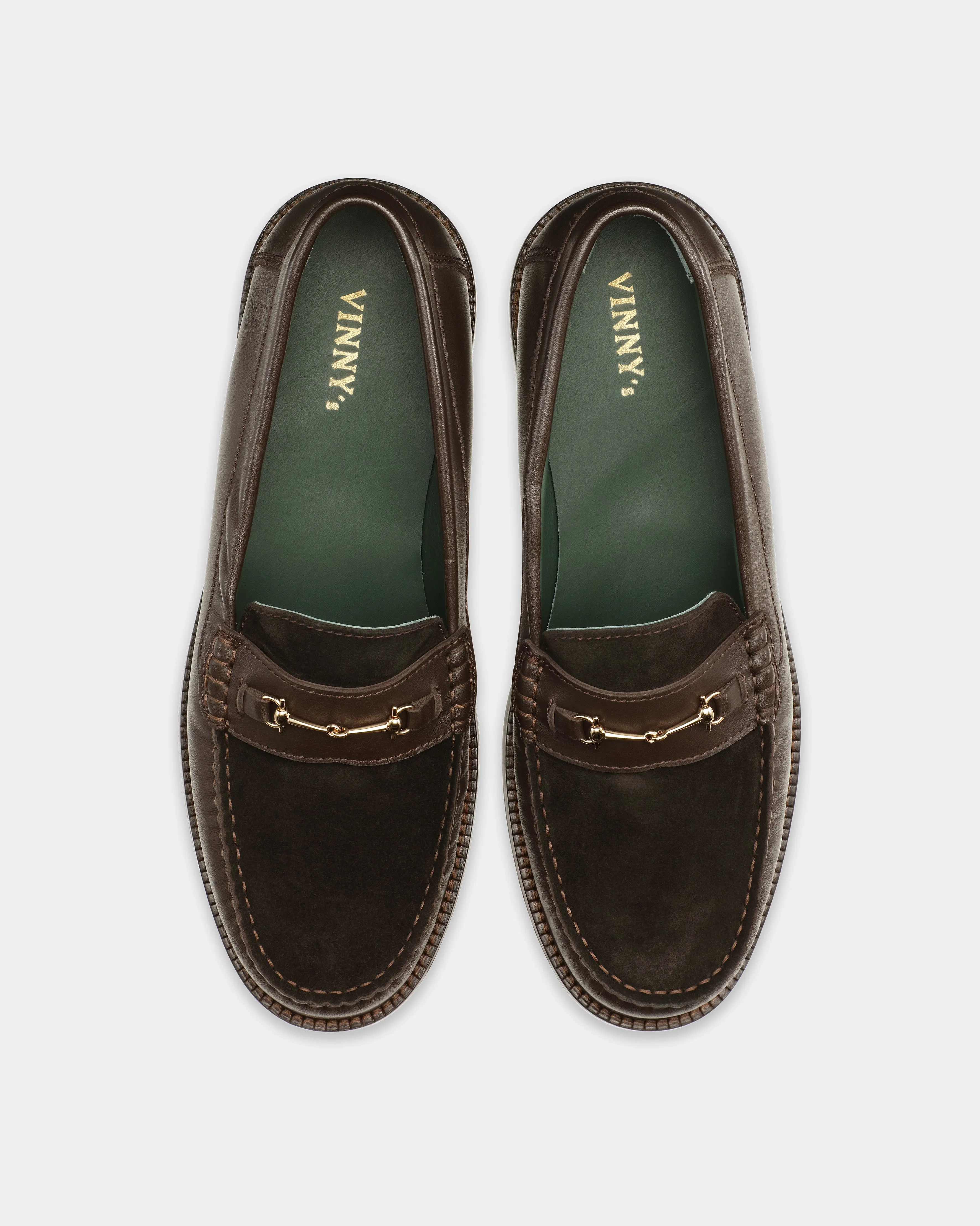 YARDEE TWO-TONE HORSEBIT MOCASSIN LOAFER